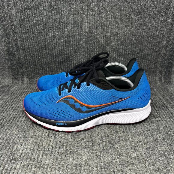 Saucony Guide 14 Blue Black White Athletic Running Shoes Mens 11 S20654-130 - Picture 3 of 9